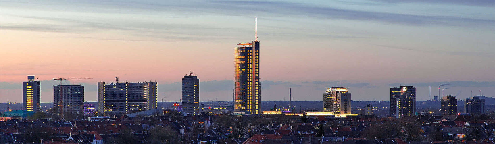 Living centrally in Essen Living centrally in Essen